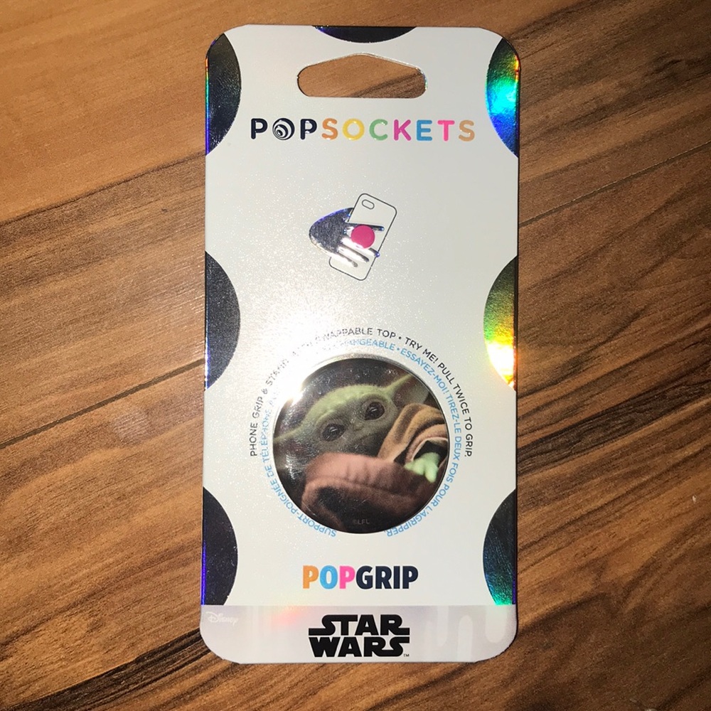 baby yoda pop socket